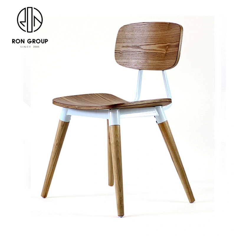 Simple Design Leisure Cafe Iron Stand Dinner Chair Dining Restaurant