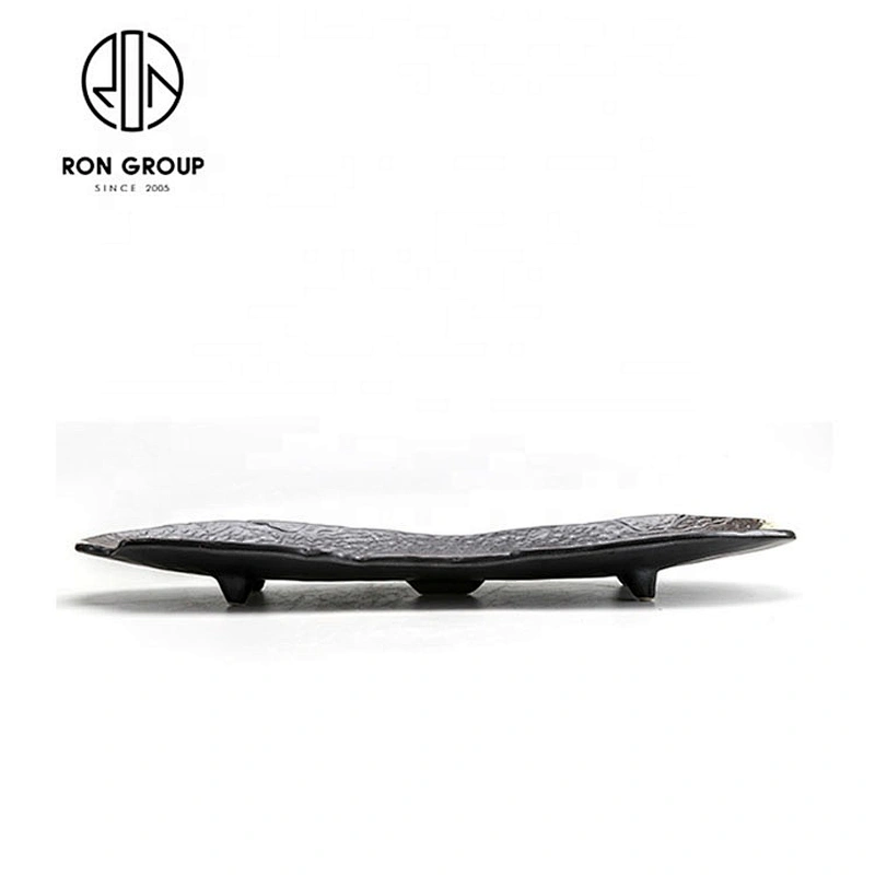 Chinese Style Good Quality Restaurant Use 15 Inch Four Feet Plate