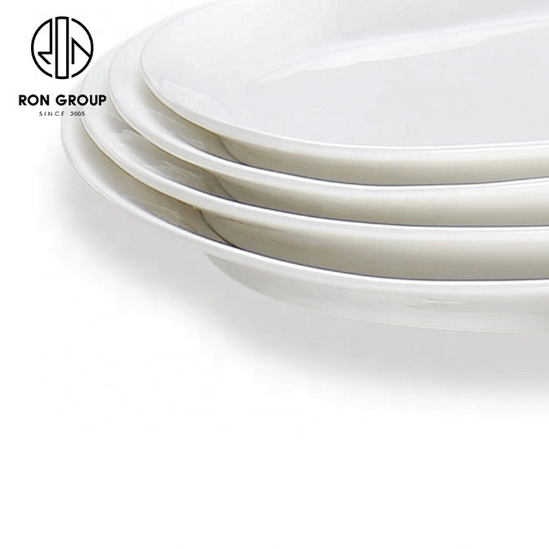 High Quality Unique Design Restaurant And Hotel Oval Soup Plate