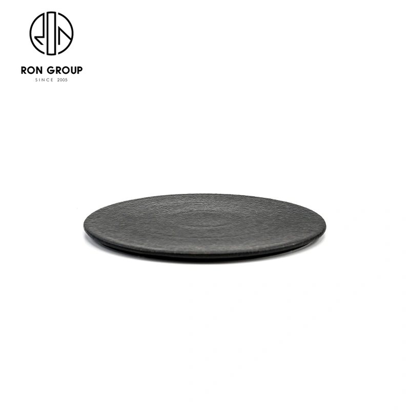Wholesale Dinnerware Ceramic Butter Bread Food Plate Porcelain Round Dish