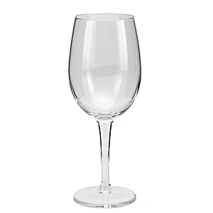 Luxury White Transparent Glass High End Restaurant Custom Wine Glass