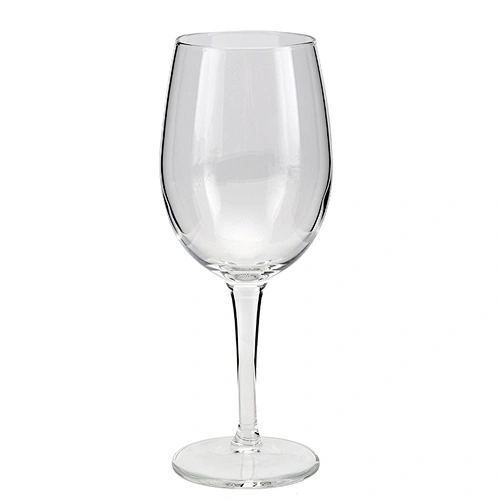 Luxury White Transparent Glass High End Restaurant Custom Wine Glass
