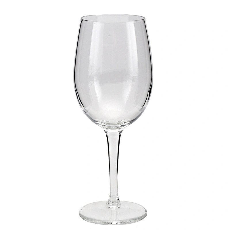 Luxury White Transparent Glass High End Restaurant Custom Wine Glass