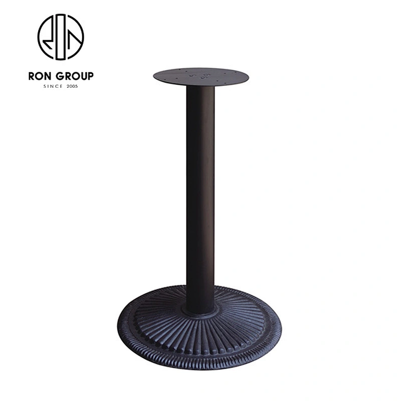 Wholesale Chinese Suppliers Black Metal Table Legs For Restaurant