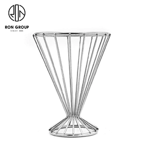 High Straight Line Mini Food Display French Fries Rack For Restaurant