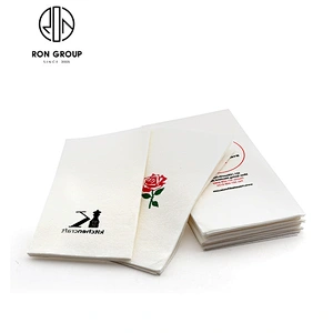 Wholesale Restaurant Wedding White Color Personalized Paper Napkins