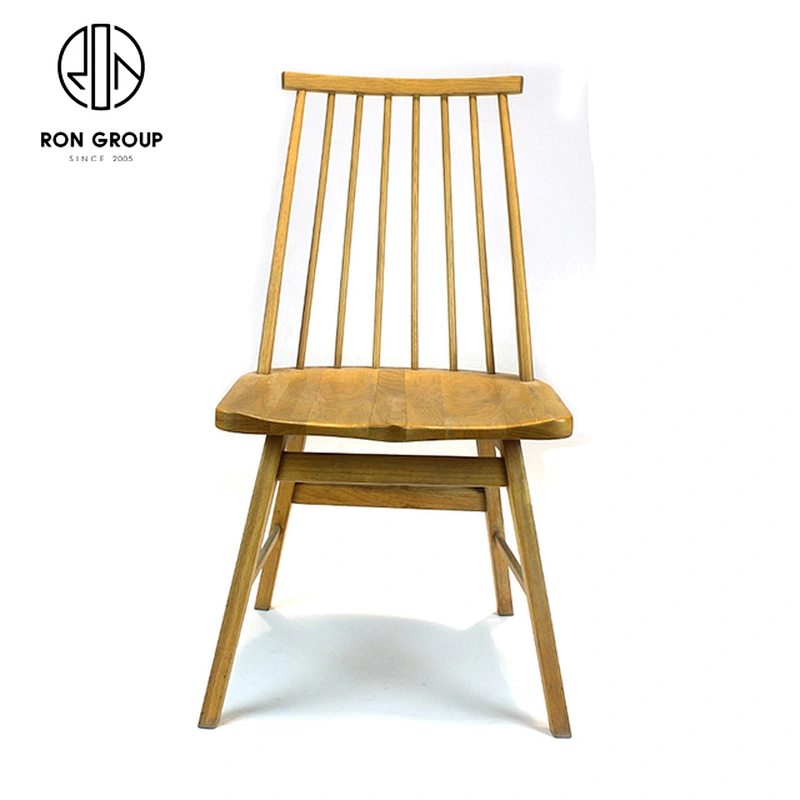Commercial Modern Fabric Ash Wood Dining Chair Restaurant Chairs