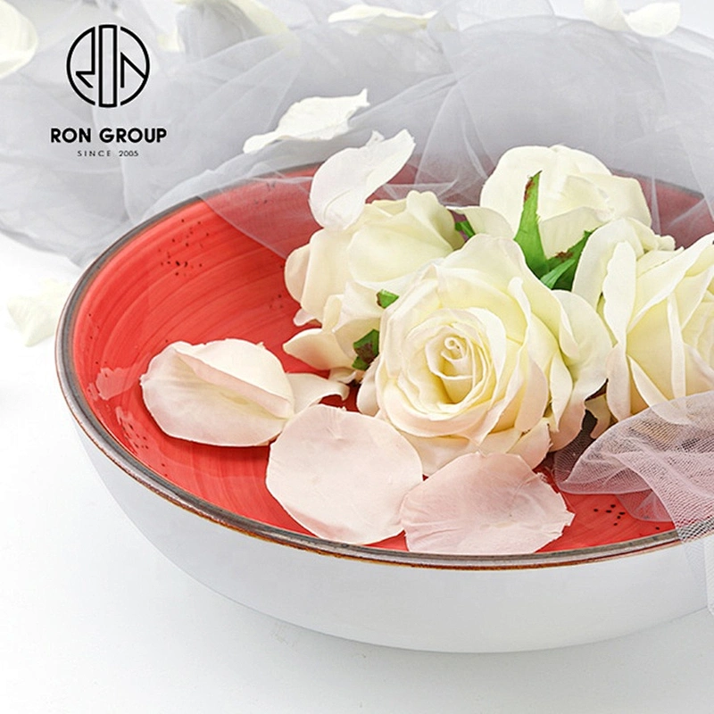 Large Capacity Soup Plate Unique Restaurant Dinnerware