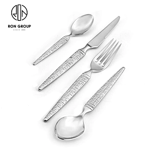 Hot Sell Restaurant 4-Piece Stainless Steel Eco Friendly Party Cutlery