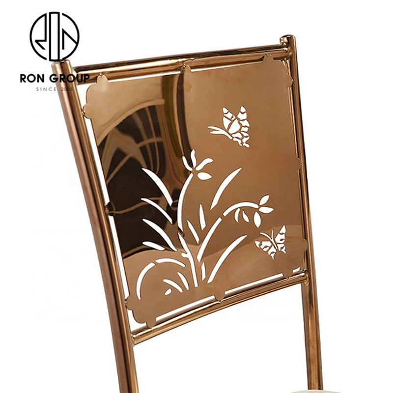 Factory Direct Restaurant Stainless Steel Used Dining Chairs