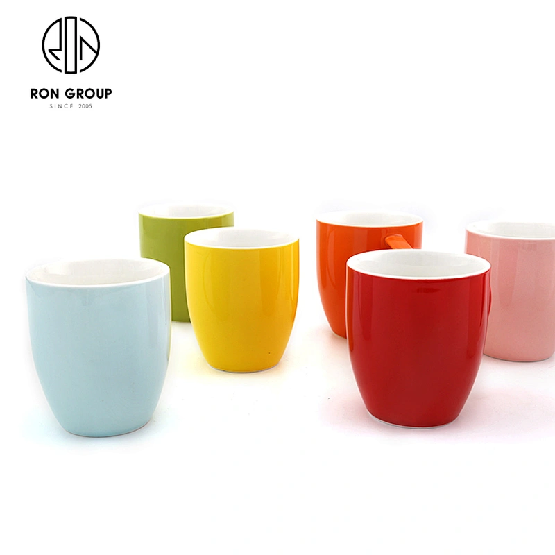 Modern Home Hotel Use Reusable 380ML Emma Coffee Cup Set Ceramic For Sale