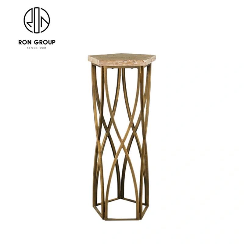 Good Quality Portable Restaurant 80*80*114 High Cast Iron Table
