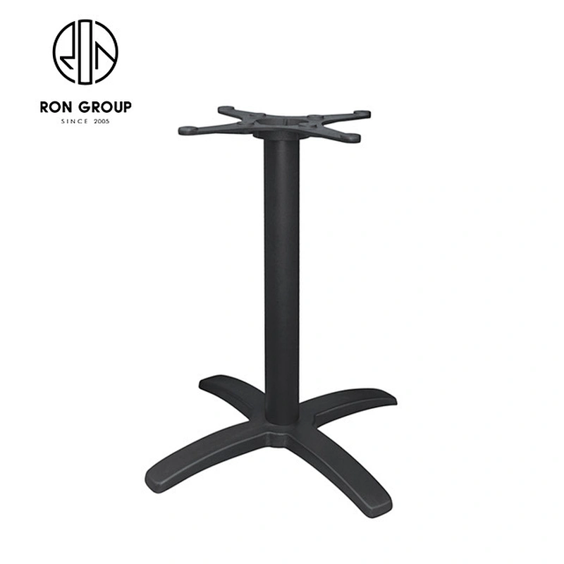 Custom Furniture Decorative Antique Industrial Metal Table Legs Wrought Black Cast Iron Dinning Table Base