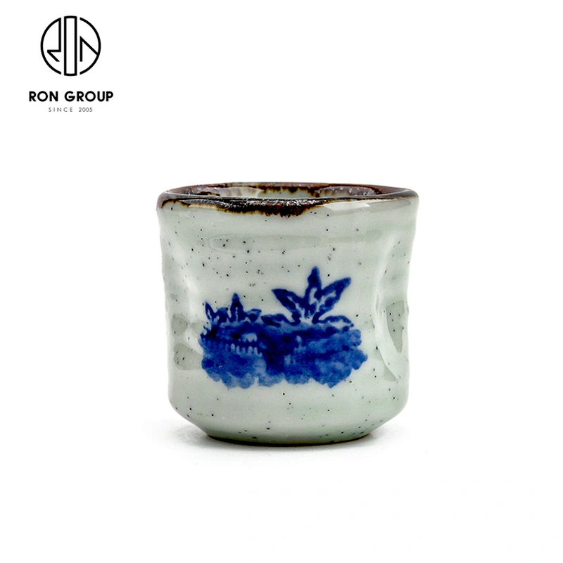 High Quality Restaurant Drinkware Custom Tea Coffee Ceramic Sake Cup