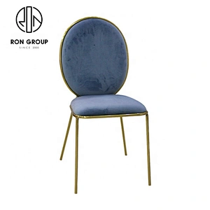 Portable Modern Dinning Stainless Steel Restaurant Chair