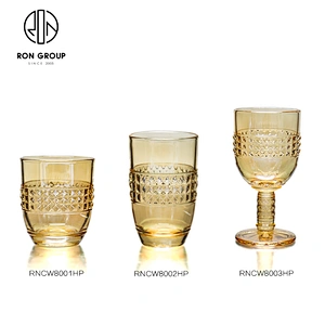 Factory Direct Clear Creative Custom Unbreakable Glassware Water Glass Cup