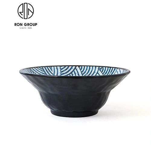 Hat shaped Ceramic Bowl Japanese Porcelain Bowl For Dinner