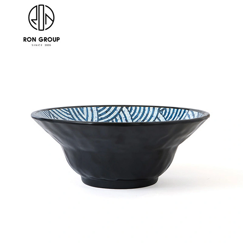 Hat shaped Ceramic Bowl Japanese Porcelain Bowl For Dinner