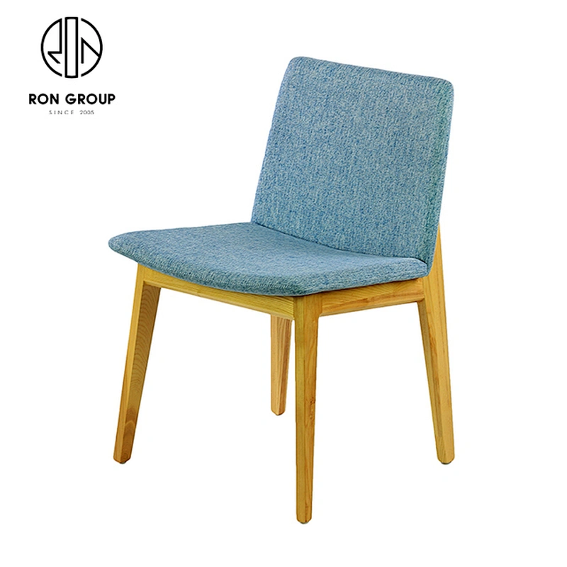 Customized Restaurant Solid Wood Frame Stackable Luxury Modern Dining Chairs