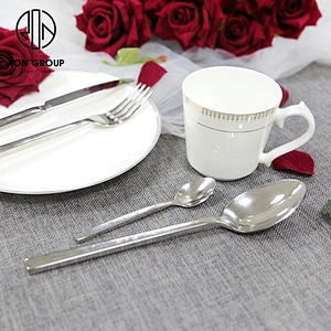 Quality Standard Stainless Steel Silver Hotel Restaurant Cutlery Set