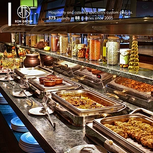 Hotel Restaurant Buffet New Design Chafing Dish Stand
