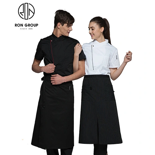 Hotel Restaurant Custom Logo Waiter Uniform