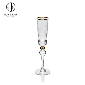 Luxury Wedding Creative Wholesale Wine Glass Crystal Champagne Goblet Glass