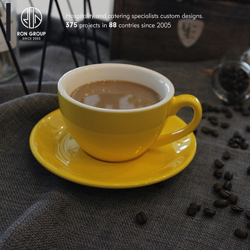 Wholesale Restaurant Hotel Porcelain Tea Restaurant Ceramic Cup
