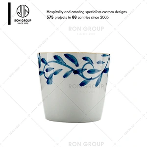 Japanese Style Restaurant Oval Ceramic Plate