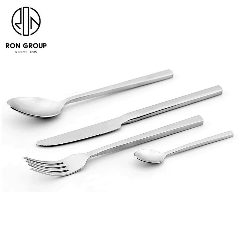 Wholesale Restaurant Stainless Steel Silver Table Set Knife Fork Spoon