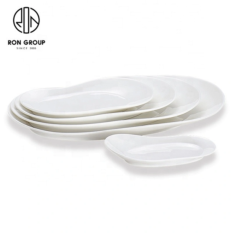 High Quality Unique Design Restaurant And Hotel Oval Soup Plate
