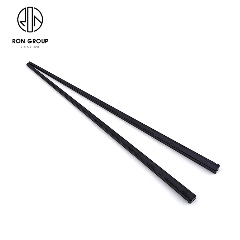 Hot Sale Hotel Restaurant Trapezoid Style Black Color Japanese design chopsticks