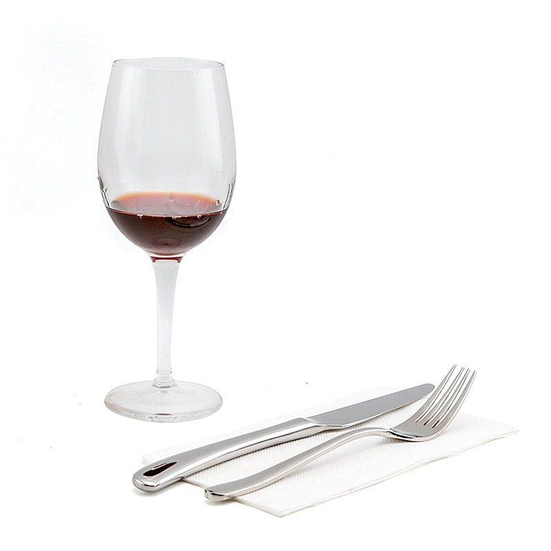 Luxury White Transparent Glass High End Restaurant Custom Wine Glass