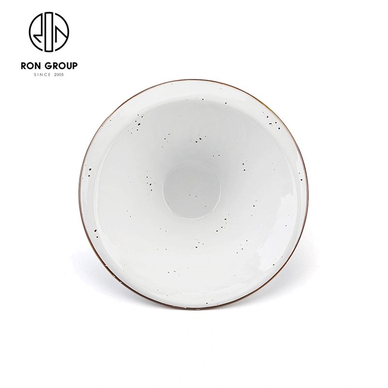 Wholesale Crockery Restaurant Ceramic Plates Custom Color Dinner Set