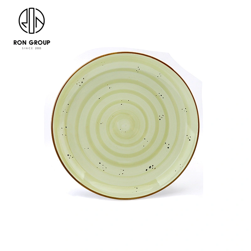 Wholesale High Quality Ceramic Serving Dishes Restaurant Dining Round Plates