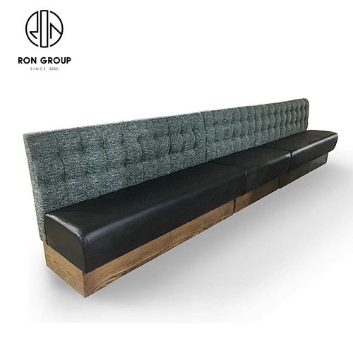 Wholesale Customize Color Coffee Shop Seating Booth Restaurant Sofa