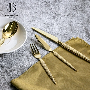 Hot Sell Restaurant 4-Piece Stainless Steel Eco Friendly Party Cutlery