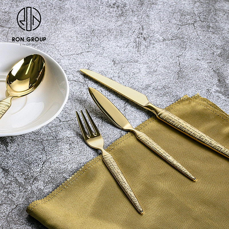 Hot Sell Restaurant 4-Piece Stainless Steel Eco Friendly Party Cutlery