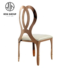 Wholesale Hotel Restaurant Dining Stainless Steel Chair