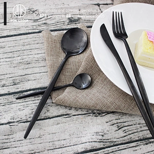 Restaurant Supplier Stainless Steel Cutlery Set for cafe