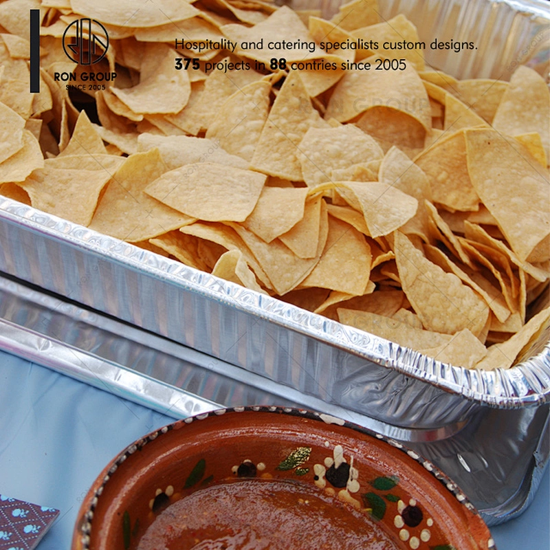 High Quality Disposable Microwave Pie Pans Aluminium Foil Container
