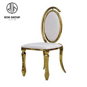 Modern Luxury Indoor Furniture Stainless Steel Legs Dining Chair