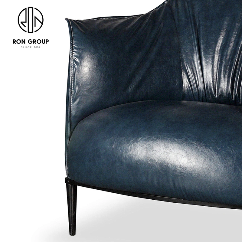 Modern Design High Density Foam Chair Leisure Living Room With Metal Leg
