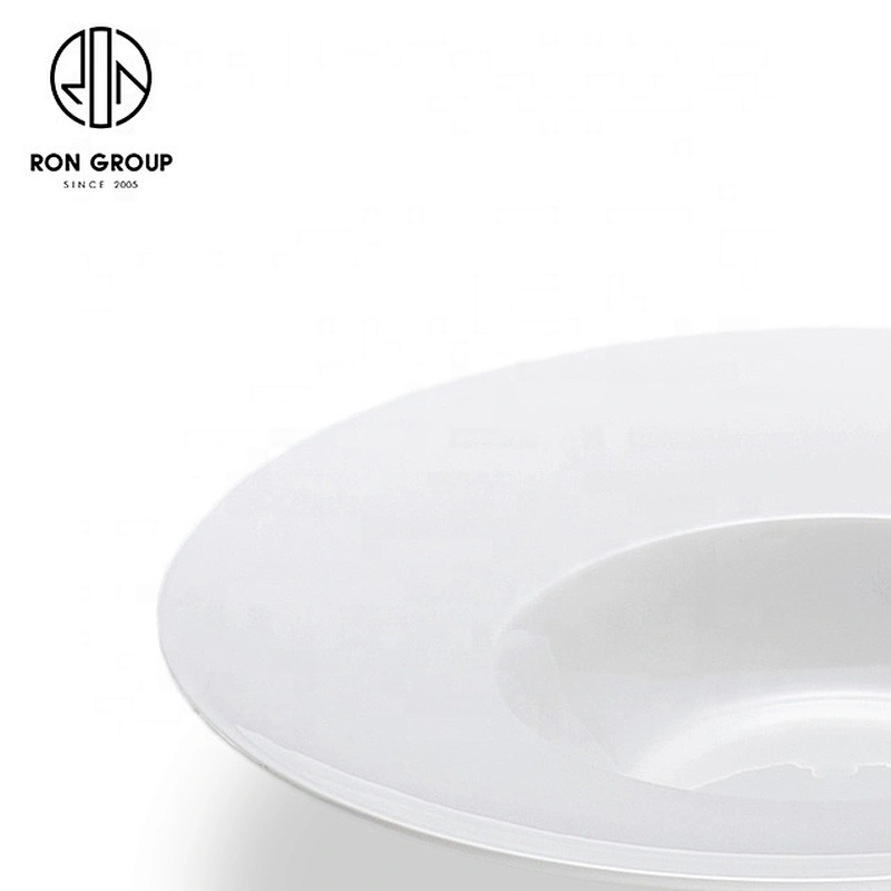 White Ceramic Restaurant And Hotel Customized Special High-grade Soup Bowl