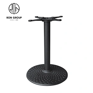 Factory Price Custom Coffee Black Metal Dining Table Legs