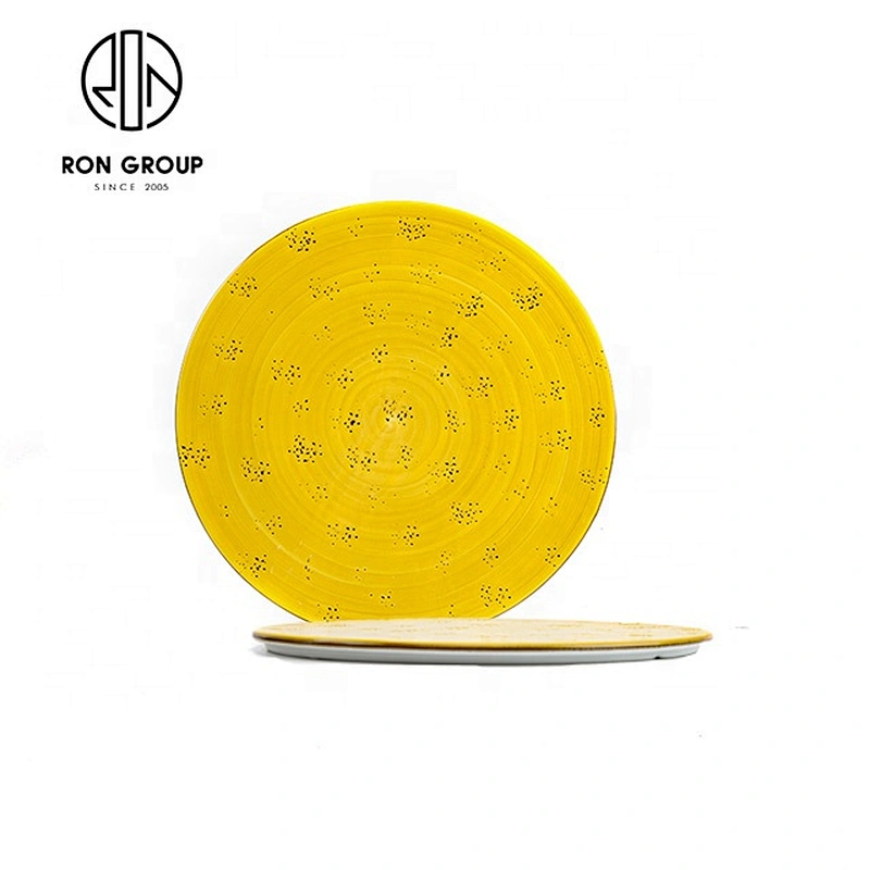 Chinese Nordic Creative Round Dish Cheap Restaurant Dinnerware