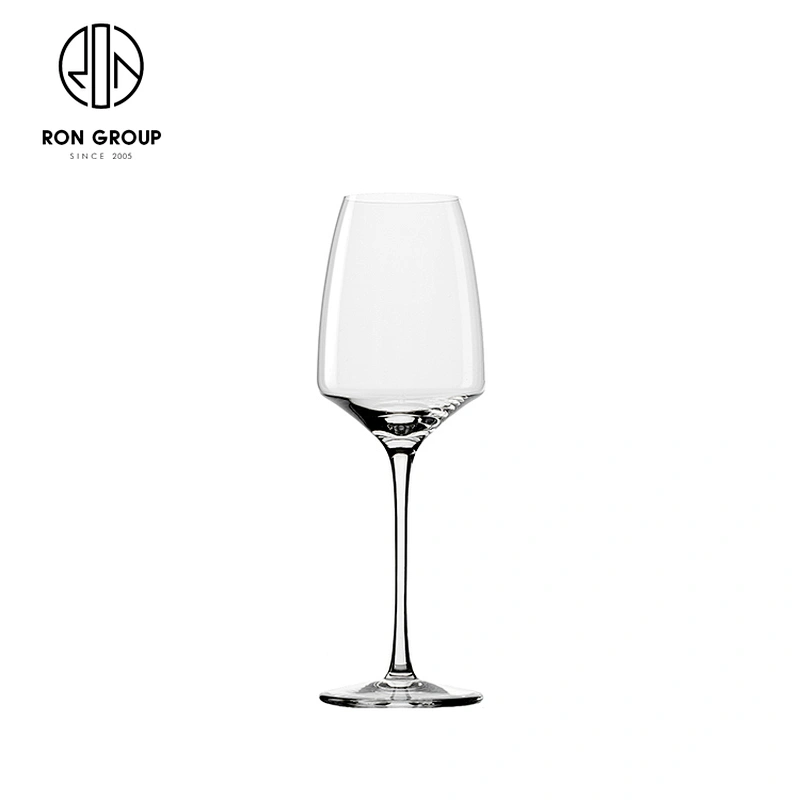 Custom 450ML Crystal Red Wine Tasting Glasses For Restaurant