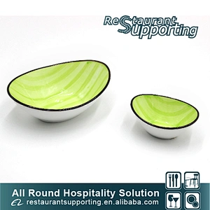 Foshan wholesale custom beautiful porcelain restaurant dessert plate sets