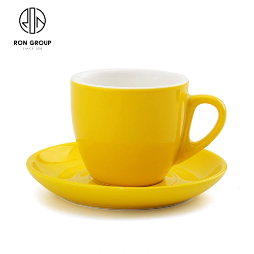 Eco-Friendly Reusable Hotel Restaurant Coffee Mug Ceramic With Handle