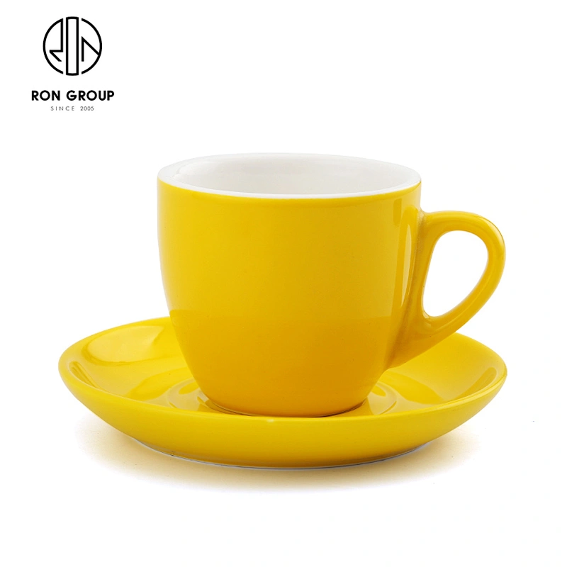 Eco-Friendly Reusable Hotel Restaurant Coffee Mug Ceramic With Handle